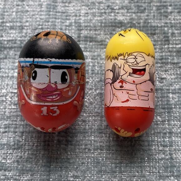 Mighty Beanz Lot Of 20 Mixed Figures Collectibles Retro Toys - Picture 8 of 8